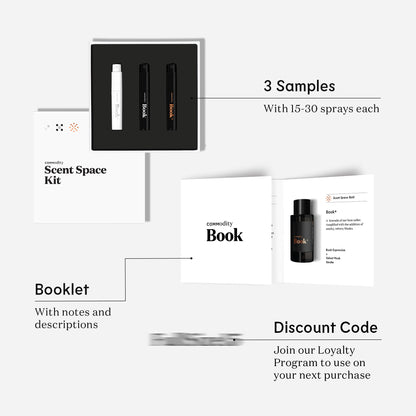 Book Scent Space komplekts