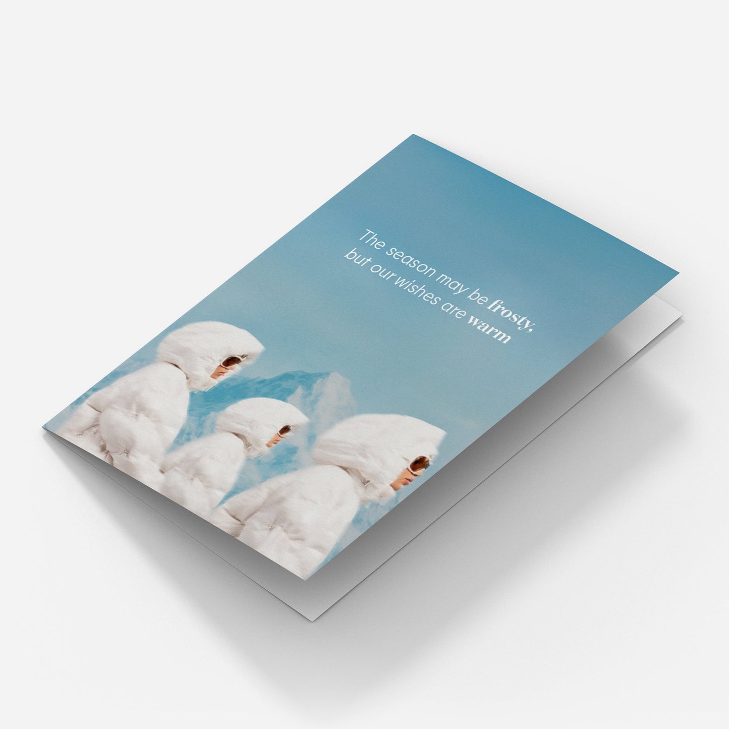 ‍Svētku apsveikuma kartīte (tukša iekšpusē) (100% izslēgts)